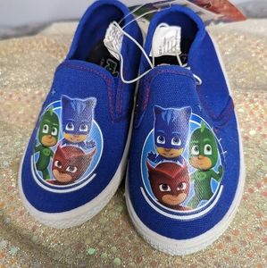 PJ masks kids toddler slip on shoes size 7